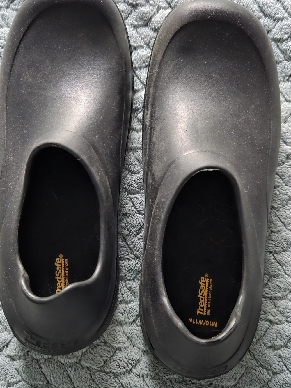 TredSafe Black Slip-On Nursing/Work Shoe